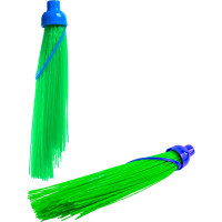 Садовая метла SKRAB DB-10, нейлоновая, круглая, синяя 27032