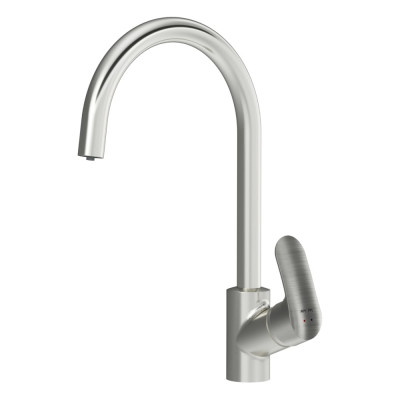 Смеситель для кухни AM.PM Like с каналом для питьевой воды, сатин F8007711