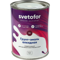 Грунт-эмаль Светофор D4 желтый 0,9кг ЗОР00002861