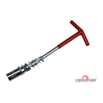 Свечной ключ СЕРВИС КЛЮЧ с карданом 16мм на холдере 250мм 77790