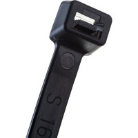 Кабельный хомут Экопласт 7.6х400 мм, черный 45405BL