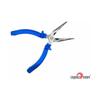 Загнутые утконосы 200мм с синими ручками СЕРВИС КЛЮЧ 71202