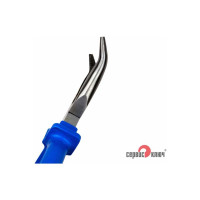 Загнутые утконосы 200мм с синими ручками СЕРВИС КЛЮЧ 71202