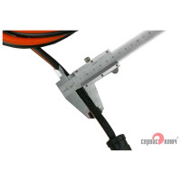 Стартовые провода 500 Ампер 3,0 метра СЕРВИС КЛЮЧ 73114