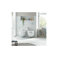 Подвесной унитаз Grohe Euro Ceramic, каскадный смыв, видимый крепеж 39538000