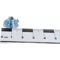 Врезная гайка Стройметиз M5 DIN 1624 цинк уп. 10 шт. 3130031