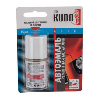 Эмаль автомобильная ремонтная с кисточкой "Daewoo 92U стальная темная" (металлик) KUDO KU-72250