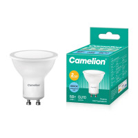 Светодиодная лампа Camelion, LED5-GU10, 845, GU10, 5Вт, 220В 10957