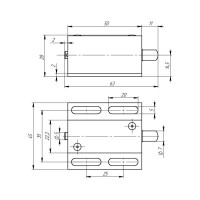 Электромеханический замок нормально закрытый, 12В PROMIX SM492.10 00-00108747