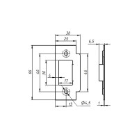 Усиленный врезной электромеханический замок уличного исполнения PROMIX SM213.10 00-00096442