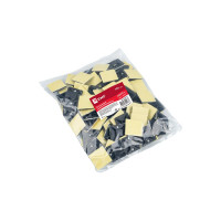 Самоклеящаяся площадка EKF черная 40х40 мм, 100 шт. plc-40x40-b
