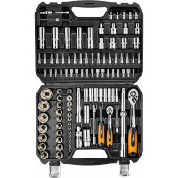 Набор сменных головок NEO Tools 1/2", 1/4” CrV 111 шт. 08-910