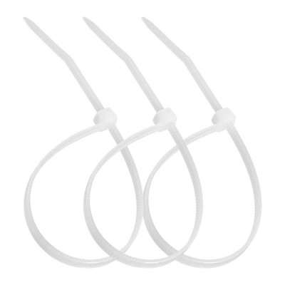 Хомут стяжка нейлоновая SUPRLAN 2,5х150мм белая /100pcs/ 06-1020