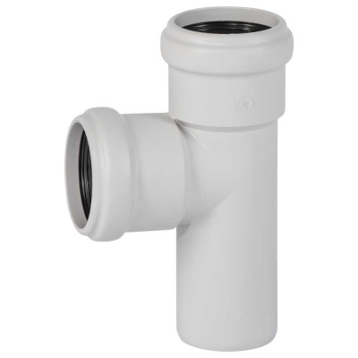 Тройник бесшумной канализации Ostendorf Skolan Safe 58х58 мм. 87 градусов, SKEA 332400