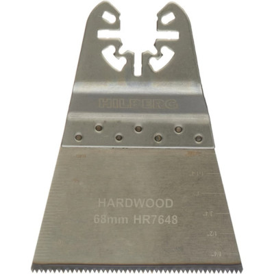 Полотно пильное погружное по твердой древесине Hilberg Hardwood Cr-V 68x40x18tpi HR7648