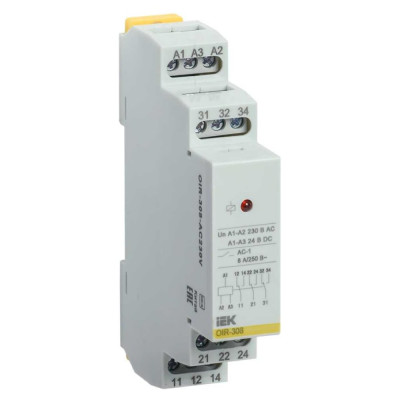 Реле задержки включения IEK ORT. 1 конт. 230 В AС ORT-A1-AC230V