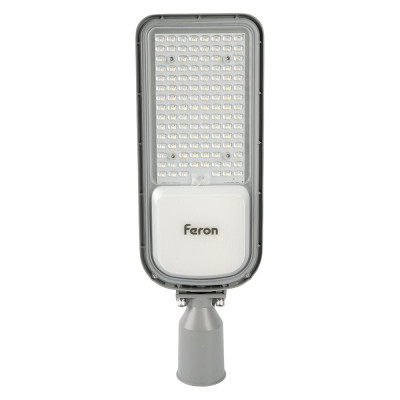 Уличный светодиодный светильник FERON 125LED*100W AC230V 50Hz цвет серый IP65, SP3050 41268