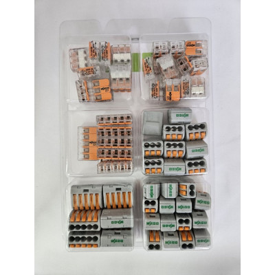 Набор №1 WAGO (221-412, 221-413, 221-415, 222-412, 222-413, 222-415) 42532