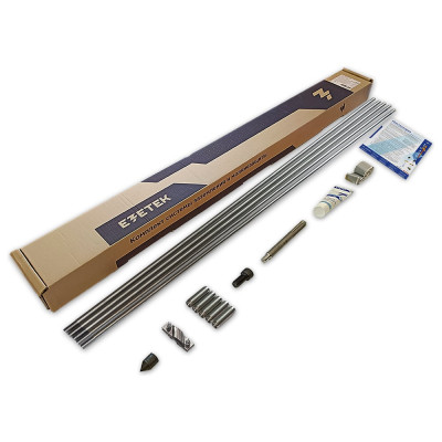 Комплект заземления EZETEK CN – 7,5 7,5 метров, 16мм, 5х1500мм с насадкой SDS-max 60256