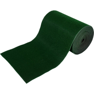 Коврик-дорожка VORTEX 0,90х15 м ТРАВКА на противоскользящей основе темно-зеленый 24006