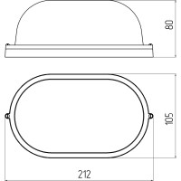 Светильник ЭРА НБП 0460001 под лампу с цоколем Е27 Б0048423