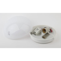 Светильник с фото-шумовым датчиком ЭРА НБП 06-60-102 Сириус IP20 E27 max 60Вт D220 круг белый акустический Б0048412