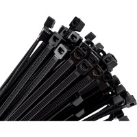 Кабельные стяжки (хомуты) Airline 3.6х250 мм пластиковые черные 100 шт ACT-N-24