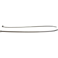 Хомут стяжка нейлоновая SUPRLAN 4,8х300мм черная UV /100pcs/ 06-1013