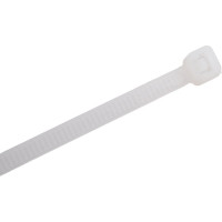 Хомут стяжка нейлоновая SUPRLAN 4,8х350мм белая /100pcs/ 06-1029