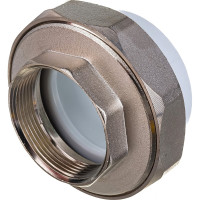 Муфта комбинированная разъемная с внутренней резьбой VALFEX PP-R белая, 63 мм х2" 10155050 127-0219