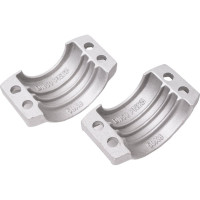 Хомут усиленный 4-х болтовый (50х8; алюминий) TITAN LOCK TL50X8AL