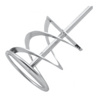 Миксер оцинкованный для красок и штукатурных смесей (100х600 мм; шестигранный хвостовик 10 мм) DENZEL 848457