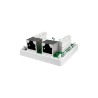 Компьютерная розетка SUPRLAN 8P8C /RJ-45/, FTP, Cat.5e, 2 порта 10-0308