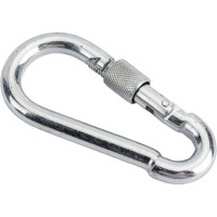 Пожарный карабин с фиксат. КРЕП-КОМП DIN 5299 D м10 15шт кпф10ф