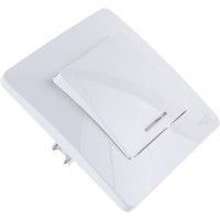 1-клавишный выключатель Systeme Electric BLANCA с подсветкой 10А, 250B, МОЛОЧНЫЙ BLNVS010112