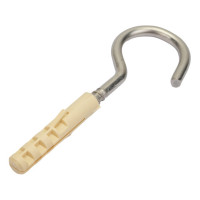 Крюк-шуруп ЕВРОПАРТНЕР 6,0 х 22/65 нержав.сталь 1 шт. G2 0055 7