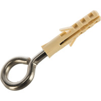 Петля-шуруп ЕВРОПАРТНЕР 16х8х4,1 нержав.сталь 2 шт. G2 0552 1