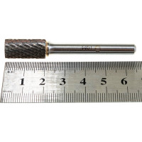 Борфреза цилиндрическая с гладким торцом (10х20х6х65 мм; ВК8; A10; 20Х06) ИНСТУЛС 00001337636