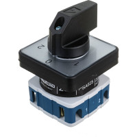 Однофазный переключатель управления двигателем Emas 1-0-2 25А, 400В. PSA025KD134S