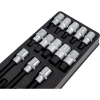 Набор торцевых насадок HEX 1/2" HONITON, 16 предметов IK-SKB4001606 В0000000162046