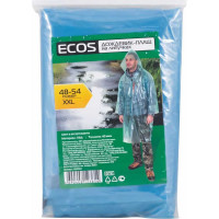 Дождевик-плащ на липучках Ecos, размер 48-54/XXL, 003932