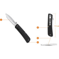 Нож Ruike multi-functional черный LD11-B
