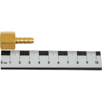 Штуцер с внутренней резьбой 1/4F для шланга с внутренним диаметром 6 мм SHPI P-59-7