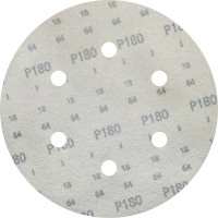 Круг шлифовальный на липучке siaone 1944 (5+1 шт; 150 мм; 6 отверстий; P180) sia Abrasives so6-150-6-180