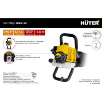Мотобур Huter GGD-62 70/13/18
