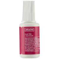 Клей ПВА с кисточкой Attache 20 г 695241
