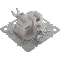 Компьютерная розетка Nilson 2-местн. СУ RJ45 CAT6 , TOURAN-ALEGRA-THOR, белый 24110446