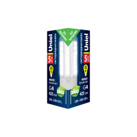 Светодиодная лампа Uniel LED-JC-220/5W/4000K/G4/CL GLZ09TR прозрачная UL-00006745