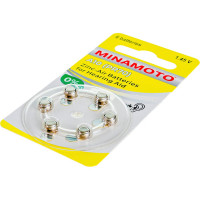 Слуховая батарейка Minamoto A10 PR70, 6 card 8810