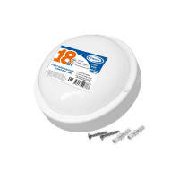 Круглый светодиодный светильник IONICH ЖКХ 18Вт ILED-SMD2835-СПП-18-1440-230-4-IP65-R 1470